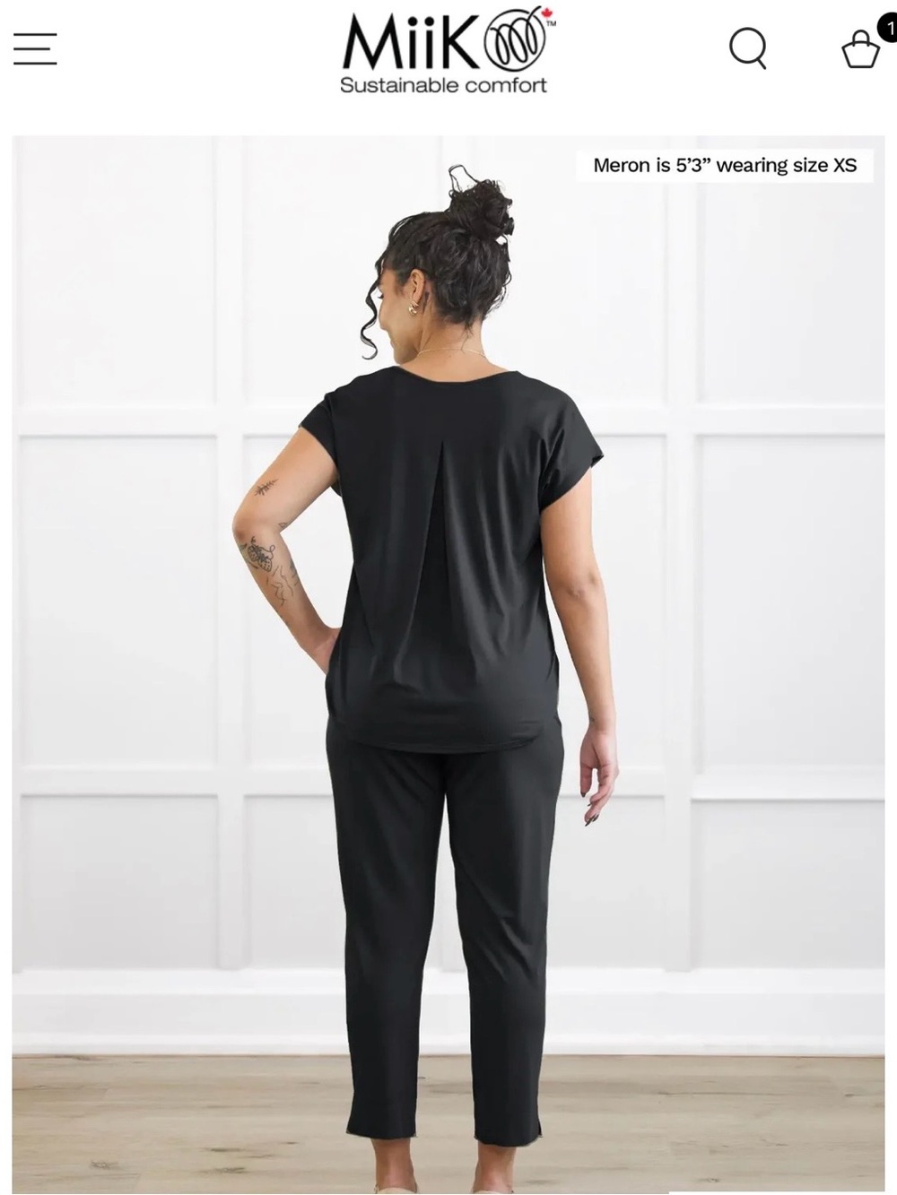 Miik “Stef” open back jumpsuit- Women's - Picture 2 of 6